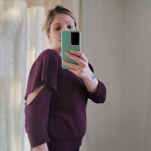 Express knit sweater